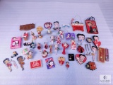 Large Lot of Collectible Betty Boop Ornaments, Magnets, Collector Spoons & More