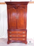 Wood Armoire / Wardrobe 3 over 3