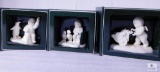Lot of 3 Department 56 Collectible Winter Tales of Snowbabies
