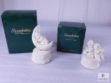 Lot of (2) Department 56 Snowbabies Collectibles Music Box
