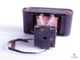 Antique Kodak Camera Covered in Leather with Pull-Out Bellows
