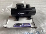 NEW Optima 1x30 Red Dot Reflex Sight with Weaver Mount