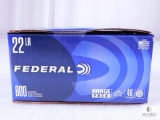 800 Rounds Federal .22 LR 40 Grain Ammo