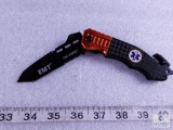 New EMT Tactical Folder Knife with Belt Clip for Carry