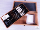 New Outers Universal Gun Cleaning Kit in Wood Display