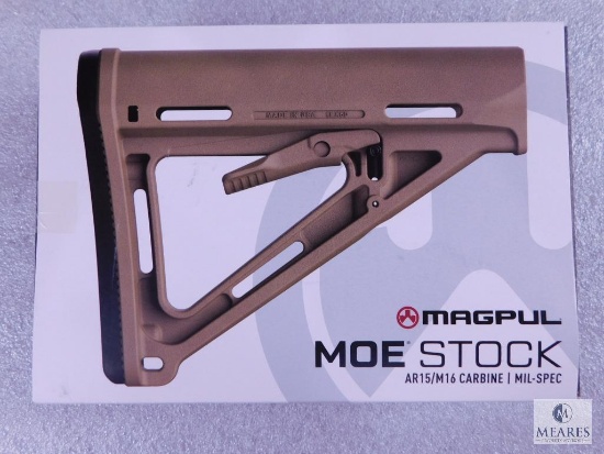 New Magpul MOE Carbine Stock FDE for AR-15 / M16