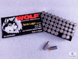 50 Rounds Wolf 9mm Luger 115 Grain FMJ Steel Case Ammo