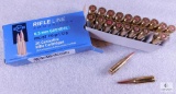 20 Rounds PPU Rifle Line 6.5mm Grendel FMJ BT 110 Grain Ammo