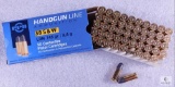 50 Rounds PPU .38 S&W LRN 145 Grain Ammo