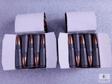 40 Rounds TulAmmo 7.62x39mm 122 Grain FMJ Steel Case Ammo