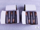 40 Rounds TulAmmo 7.62x39mm 122 Grain FMJ Steel Case Ammo