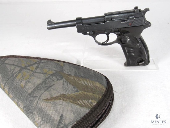 Walther Spreewerk German P38 9mm Military WWII Era Semi-Auto Pistol
