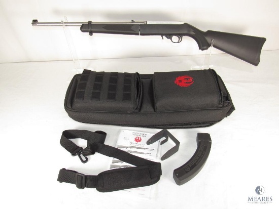 Ruger 10/22 Takedown .22 LR Stainless Semi-Auto Rifle Backpacker Kit