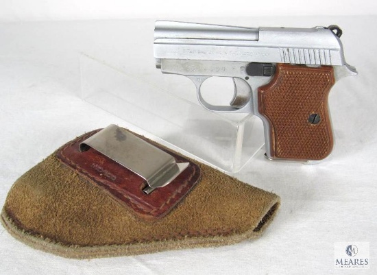 FIE Titan .25 ACP Semi-Auto Pocket Pistol w/ Leather Holster
