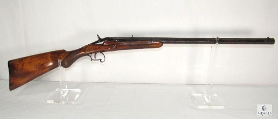 Vintage Flobert Belgium Trap Door .22 Rimfire Single Shot Parlor Rifle