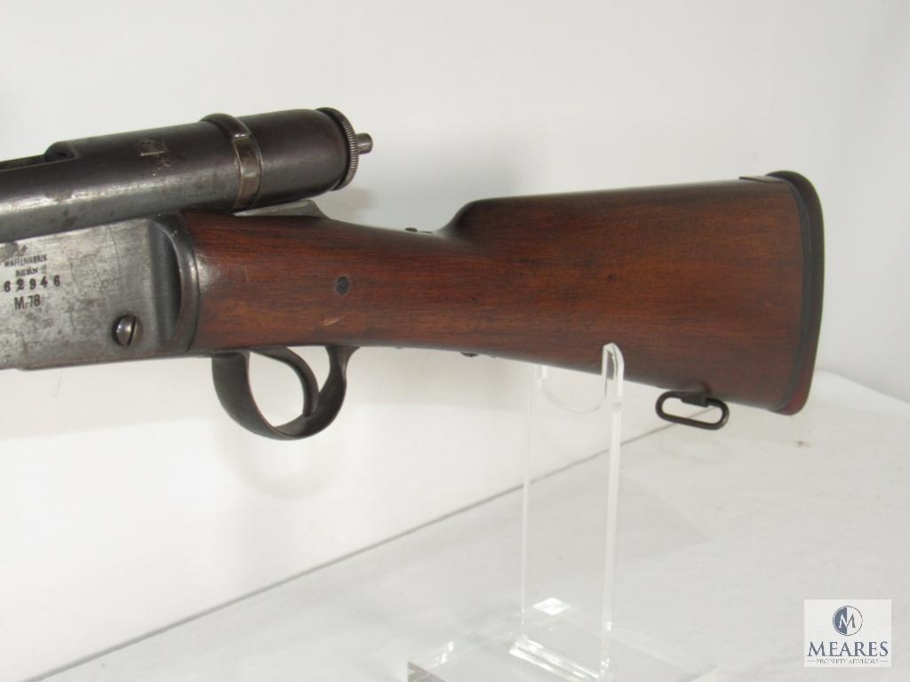 Waffenfabrik Bern M78 Likely 41 Rf 8mm Bolt Action Rifle Firearms Military Artifacts Firearms Online Auctions Proxibid