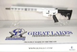 New GLFA Great Lakes Firearms GL-15 .223 Wylde White AR-15 Semi-Auto Rifle