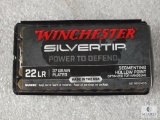 50 Rounds Winchester Silvertip .22LR 37 Grain HP Ammo