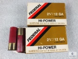 10 Rounds Federal 12 Gauge 2-3/4
