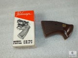 Colt Factory Checkered Wood Grips - Possibly fits Python
