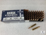 50 Rounds Fiocchi Range Dynamics .223 REM 55 Grain FMJ BT Ammo