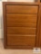 Wooden 2 Drawer File Cabinet or Nightstand