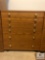 Sewing Storage Dresser with Large Assortement of Threads