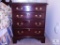 Bassett Furniture Queen Anne Wood 4 Drawer Nightstand