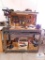 Tool Bench with Large Lot of Assorted Tools