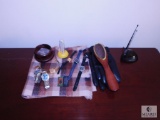 Mens Lot - Leather Clothes, Lint Remover, Wrist Watches, and More