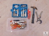 Lot of Assorted Hand Tools - Hammer, Wrenches, Pliers, Cutters and More