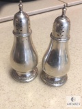 Pair of Prelude International Sterling Silver Salt & Pepper Shakers