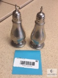 Pair of Prelude International Sterling Silver Salt & Pepper Shakers