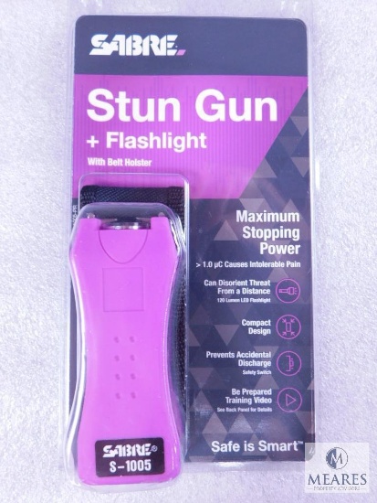 New Sabre Stun Gun with LED Light