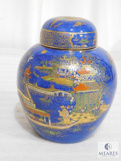 Vintage Carlton Ware Oriental Pattern W&R Stoke on Trent Ginger Jar