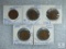 (5) 1955-S Lincoln Cent - Assorted Errors as Noted in Holder