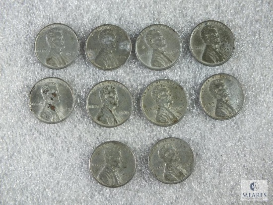 10-1943 WWII Steel Cents - Higher Grades