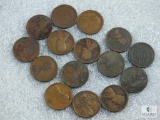 15 Lincoln Cents (2) 1912, 1915, (3) 1918, (3) 1919, (2) 1920, 1926, 1927, 1929, 1929-D