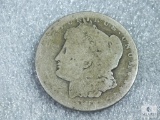 Morgan Silver Dollar - S Mint Mark - Date Worn