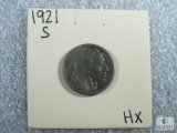 1921-S Buffalo Nickel