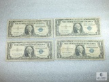 (4) 1957 $1 Silver Certificates