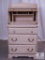 Riverside Furniture Light-Colored Secretary with Three Drawers