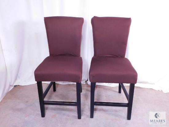 Group of Two Upright Occasional Stools