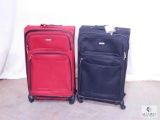 Two Pieces of Rolling Luggage