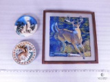 Group of Decorative Wildlife Items