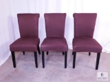 Group of Three Upright Occasional Chairs