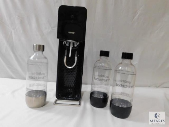 SodaStream with Three Bottles
