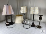 Assorted Lamps and Shades