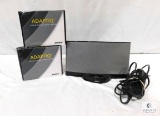 Two Bose ADAPTiQ Audio Calibration System with Bose SoundDock Series II
