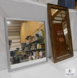 Two Hanging Mirrors